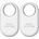 Samsung Galaxy SmartTag2 Bluetooth Tracker, Compass View, Nearby Search, Up to 500 Days Lifetime, Water Resistant, White (Pack of 2) - EI-T5600BWEGEU