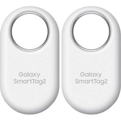 Samsung Galaxy SmartTag2 Bluetooth Tracker, Compass View, Nearby Search, Up to 500 Days Lifetime, Water Resistant, White (Pack of 2) - EI-T5600BWEGEU (B0DZNXBCK5)