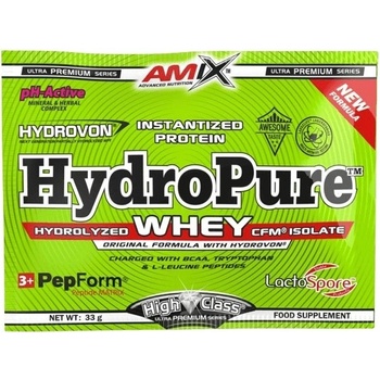 Amix HydroPure hydrolyzed whey CFM 33 g