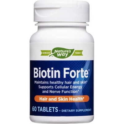 Nature's Way Biotin Forte [60 Таблетки]