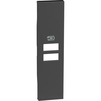 Legrand ЕДНОМОДУЛЕН usb ЛИЦЕВ ПАНЕЛ ln kg13c living now biticino - ЧЕРЕН (8005543699270)
