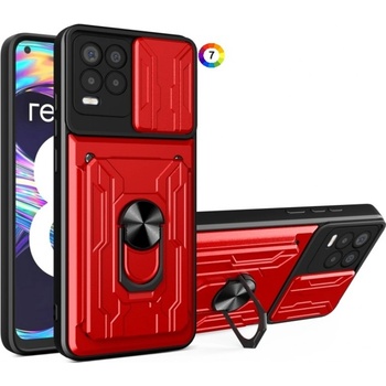 OPPO Realme 8 / 8 Pro Удароустойчив Ring Holder Калъф и Протектор