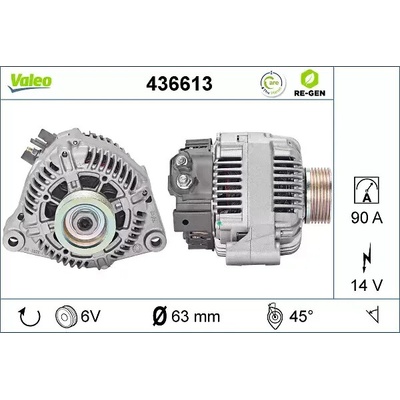 VALEO Alternátor VA 436613