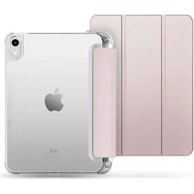 Tech-Protect SC Pen Hybrid Case - кожен кейс и поставка за iPad Air 5 (2022), iPad Air 4 (2020) (розов)