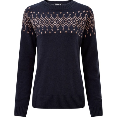 Sherpa Дамски пуловер Sherpa Women's Yeshe Crew Neck Sweater Jumper - Rathee Blue (117-3841-0112)