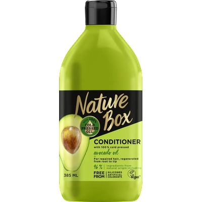 Nature Box Дълбоко Регенериращ Балсам за коса с авокадо, 385 мл (nb-con-avocado)