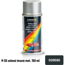 Auto-K Color sprej Škoda akrylová metalíza 150 ml 9590 zeleň tmavá metalíza