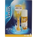 Gillette Venus & Olay holící strojek + gel 75 ml dárková sada