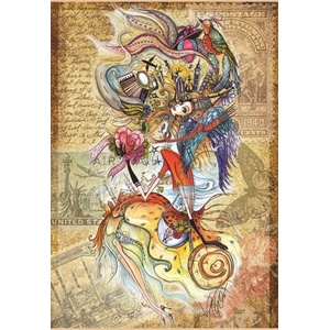 Anatolian - Puzzle Circassian Girl Traveling - 1 500 piese