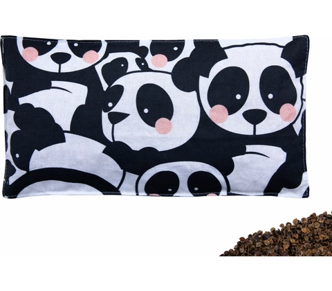 VFstyle pohankový polštářek 30x15 cm Panda