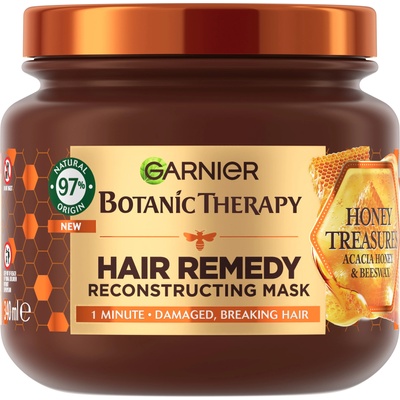 Garnier Botanic Therapy Маска за увредена коса с цъфтящи краища, 340 ml