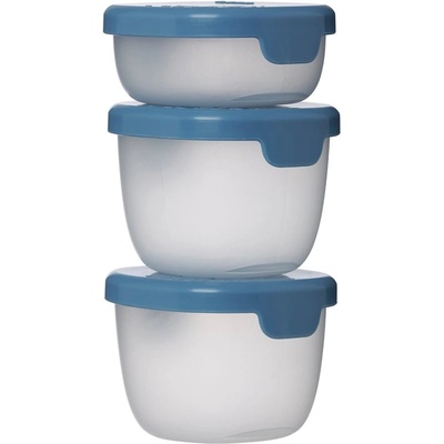 b.box Snack Tubs кутия за съхранение на храни Ocean 3 бр