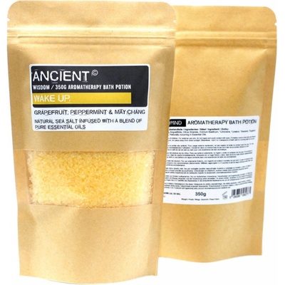 Ancient Wisdom aromaterapeutické soli do koupele v sáčcích probuzení 350 g