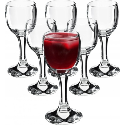 KADAX SKLENIČKY na vodku LIKÉRY 6 x 55 ml