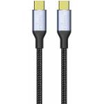 DeTech Кабел DeTech, Type-C - Type-C, 100W, 4K, 20GB/s, PD, 1.0m, Черен - 18382