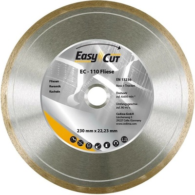 Cedima Dělicí kotouč diamant 125 x 1,5 x 7 x 22,23 mm EDE81220125