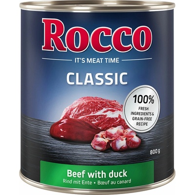 Rocco Classic hovädzie s kačacím 24 x 800 g