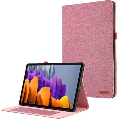 Vsetkonamobil 65558 FABRIC Zaklápací obal pre Samsung Galaxy Tab S9 Ultra / Tab S10 Ultra ružový