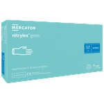 Mercator Medical Зелени нитрилни ръкавици Mercator Nitrylex без талк в онлайн магазин www. vvmstore. com (103297)