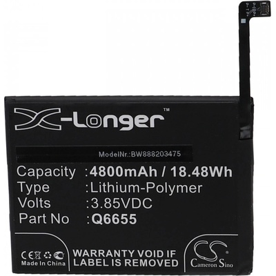 VHBW Батерия за HTC Desire 20 Pro, 4800 mAh (888203475)