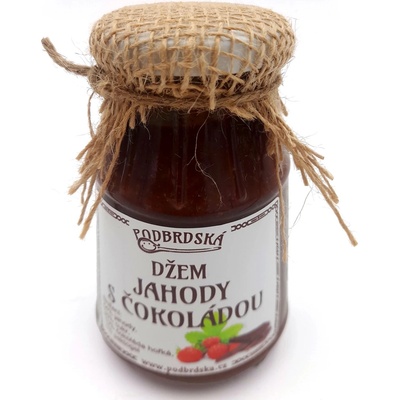Podbrdská Džem Jahoda s čokoládou, 200 g
