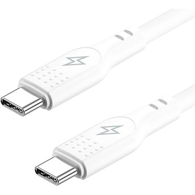 AlzaPower APW-CBSCTC2010W SilkCore USB-C / USB-C 2.0, 5A, 240W, 1m, bílý – Zboží Živě