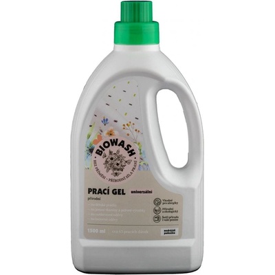 BioWash prací gél prírodný 1500 ml