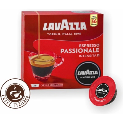 Lavazza A modo mio Espresso Passionale kapsule 36 ks