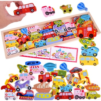 Joko veľká sada autíčka s abecedou