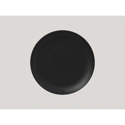 RAK Porcelain Talíř mělký 24 cm černá NFNNPR24BK-12