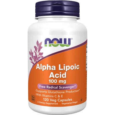 Now Foods Alpha Lipoic Acid 100mg 120 vcaps