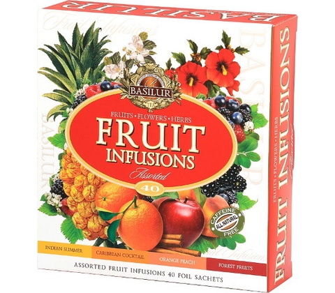 Basilur Fruit Infusions Assorted 40 sáčků