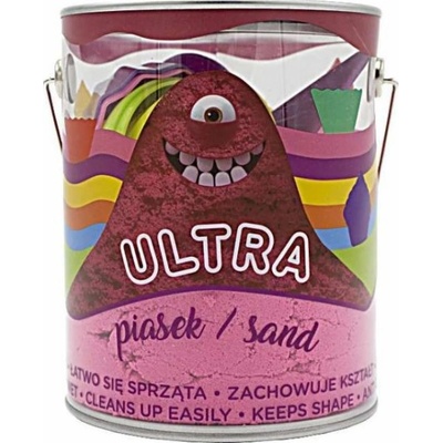 UltraSandSand 900g plechovka 4 velké formičky 2 nástroje růžové Muffiny – Sleviste.cz