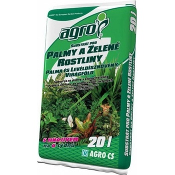 Agro CS Substrát na plamy a zelené rastliny 20 l