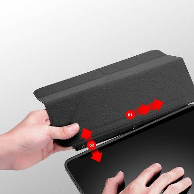 Dux Ducis Magi puzdro iPad 11 2021/2020/2018 / iPad Air 4 DUX036730 čierne