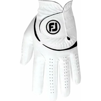 Footjoy Weathersof Golf White/Black Дясна ръка M Мъжки ръкавици (66161E-401-M)