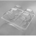 TERMOPLAST КУТИЯ С 6 ГНЕЗДА ЗА ПОНИЧКИ - 100БР