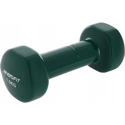 Eb Fit Pevné jednoručky potažené pogumované 2 x 1,5 kg