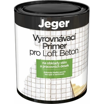 Jeger Primer Základný náter špeciálny pre Loft Beton, biely, 1 l, TDW-30792-LM