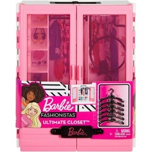 Barbie Fashionistas módne Skriňa pre oblečenie