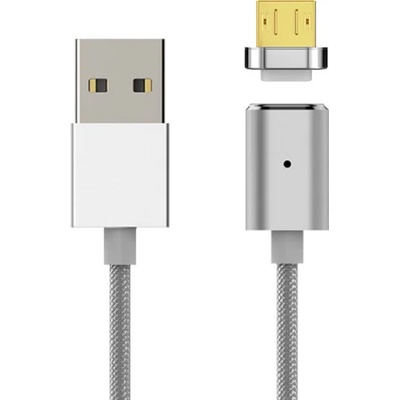 Bravas Кабел USB 2.0 Type A - Micro B TPE Magnetic 1м