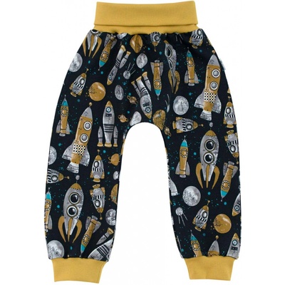 Esito Dětské tepláky Rakety okrová