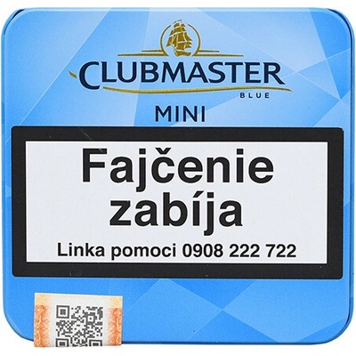 Clubmaster Mini No. 280 Blue cigarillos 20 ks