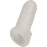 Rebel Thickening Sleeve with Ball Ring 16.5cm Transparent