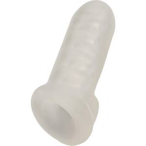 Rebel Thickening Sleeve with Ball Ring 16.5cm Transparent