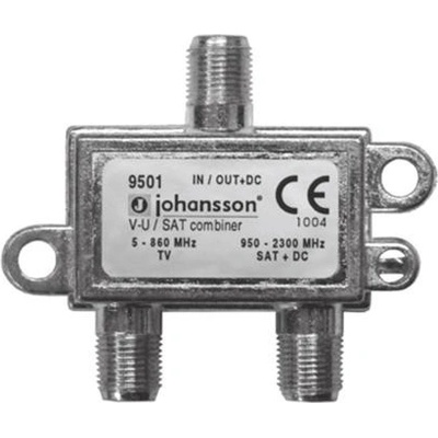 Satelitný zlučovač 9501 Johansson, 1xSAT IF+1xTV terr., vnútorný