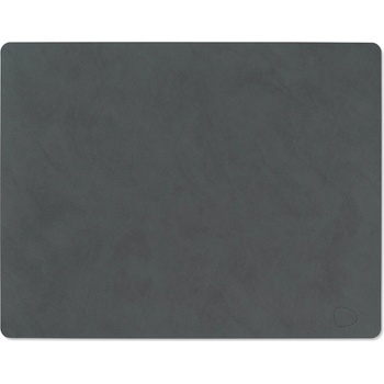 LIND DNA Подложка за маса square nupo 35 х 45 см, антрацит, кожа, lind dna (lind981169)