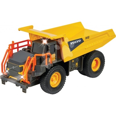 Majorette Autíčko stavebné vyklápač Volvo Rigid Hauler so zvukom a svetlom 20 cm