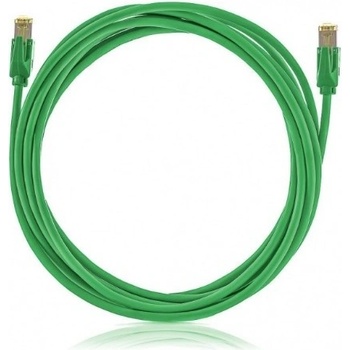 Solarix C5E-315GR-2MB Patch kabel CAT5E SFTP PVC 2m zeleny snag-proof