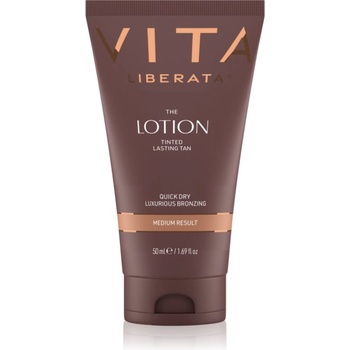 Vita Liberata Tinted Tanning Lotion автобронзант мляко за тяло малка опаковка цвят Medium 50ml